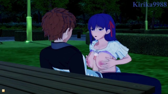【3D】小樱和希柔晚上在公园里做爱-lyz